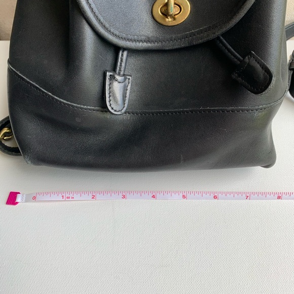 Coach Leather Backpack - Picture 10 of 11